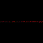 OFFLINE 16:2026-04-23T07:06+02:00 createMediaClip() Caf� ?