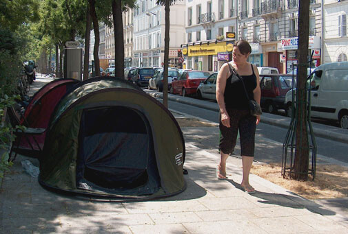 Tent in Parijs